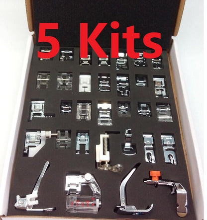 Multifunctional Sewing Accessories Hardcover Presser Foot Set Household Sewing Machine Presser Foot