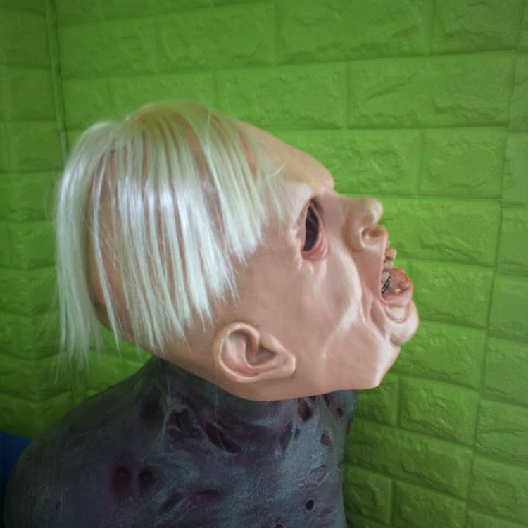 Horror One-Eyed Zombie Joker Mask Halloween