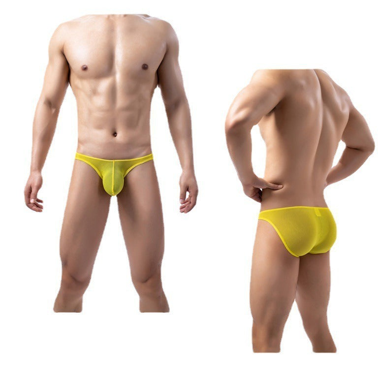 Men's Belly Contracting Low Waist Sexy Briefs