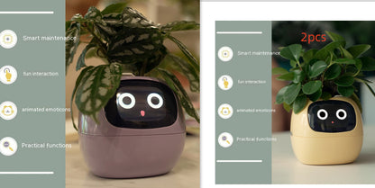 Smart AI Planter with Expressions and Sensors