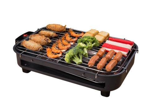 Electric Barbecue Grill with Temperature Control