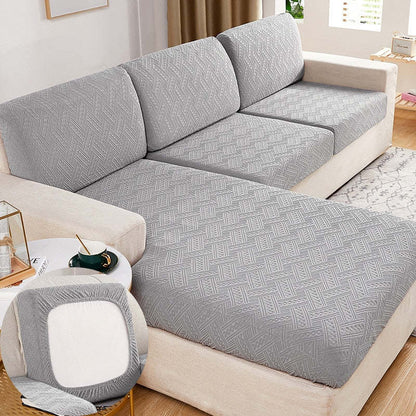 Solid Color Stretch Sofa Cover