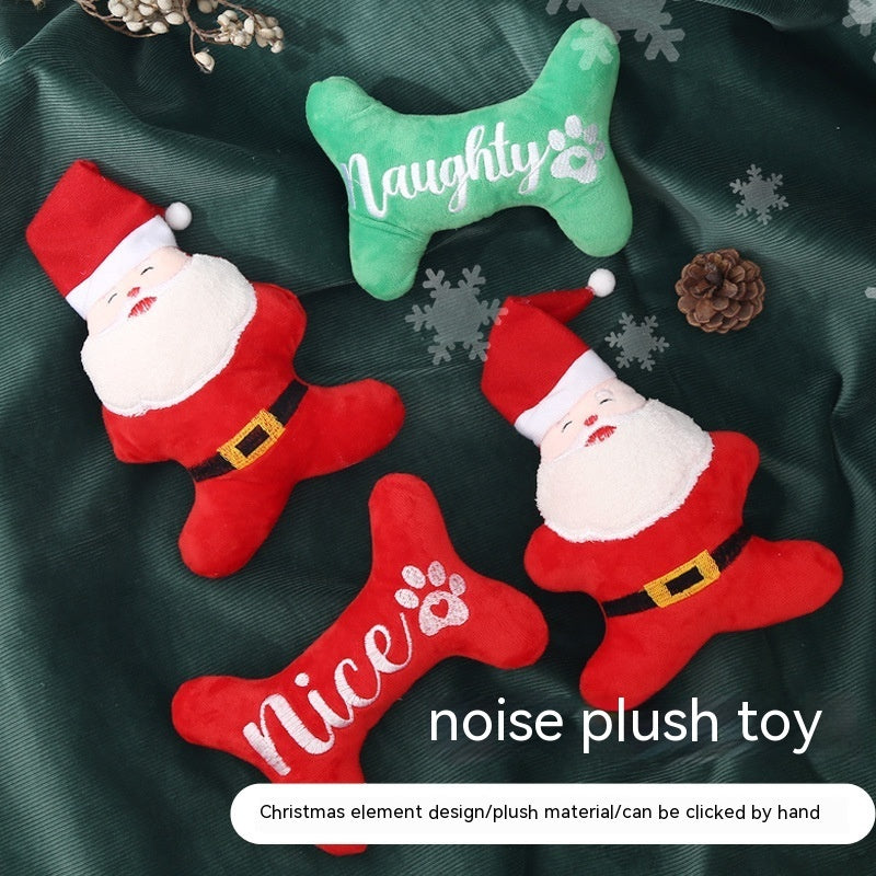 Christmas Dog Plush Sounding Puppy Toy