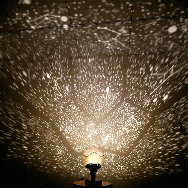 مصابيح LED ليلية بجهاز عرض النجوم للسماء، إضاءة ليلية ثلاثية الأبعاد ببروجيكتور، شحن USB، قبة فلكية منزلية، ديكور غرفة نوم الأطفال، إضاءة الغرفة