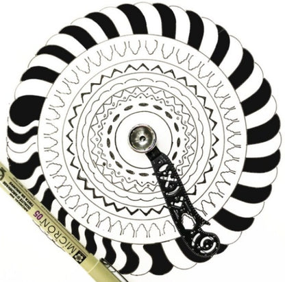 Multifunction Creative Drawing Ruler Tool