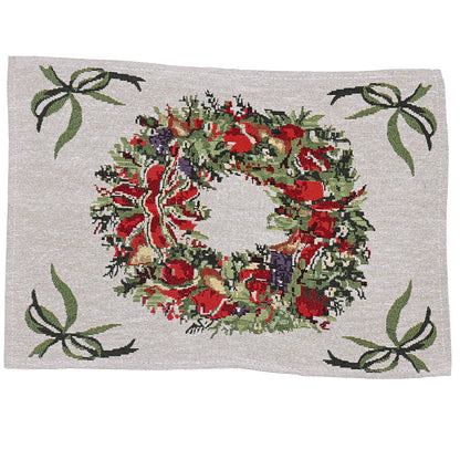 Christmas Knitted Cloth Placemats