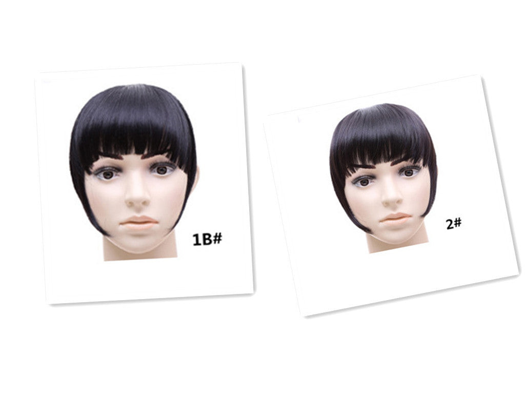 Synthetic Fake Hair Bangs