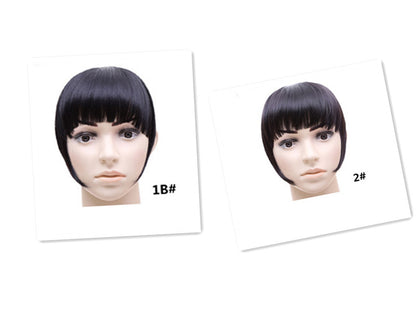 Synthetic Fake Hair Bangs