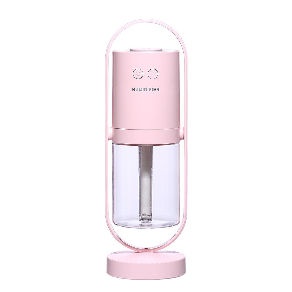 Portable Car Humidifier 200ml USB Light
