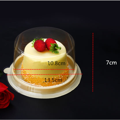 Transparent Round Cake Packaging Box