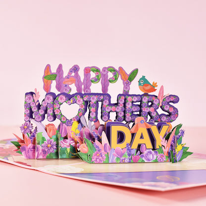 3D PopUp Flower Bouquet Greeting Cards Gifts