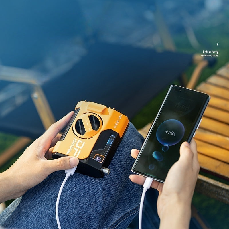 Waist Hanging Fan 5000mAh Power Bank
