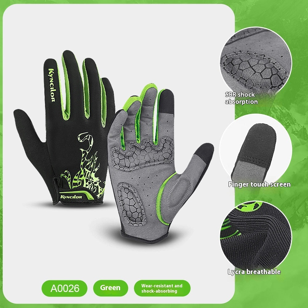 Outdoor Mountain Bike Shock Absorption Gloves
