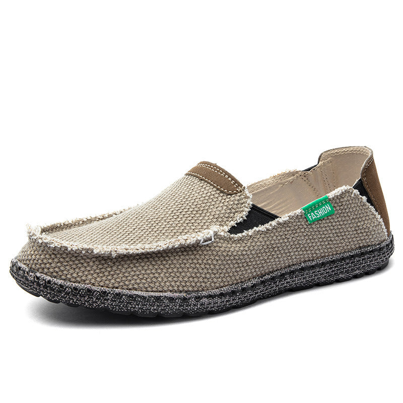Retro Slip-On Old Beijing Cloth Casual Shoes for Men