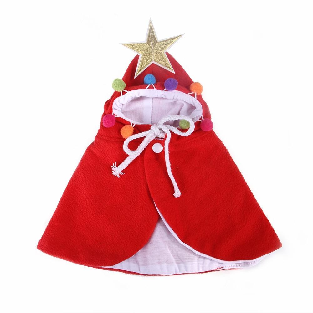 Christmas Halloween Cat Cape Costume
