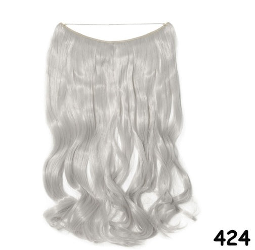 S-noilite 20" Invisible Wire Hair Extensions