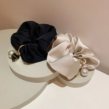 Solid Color Elegant Flower Hair Ring