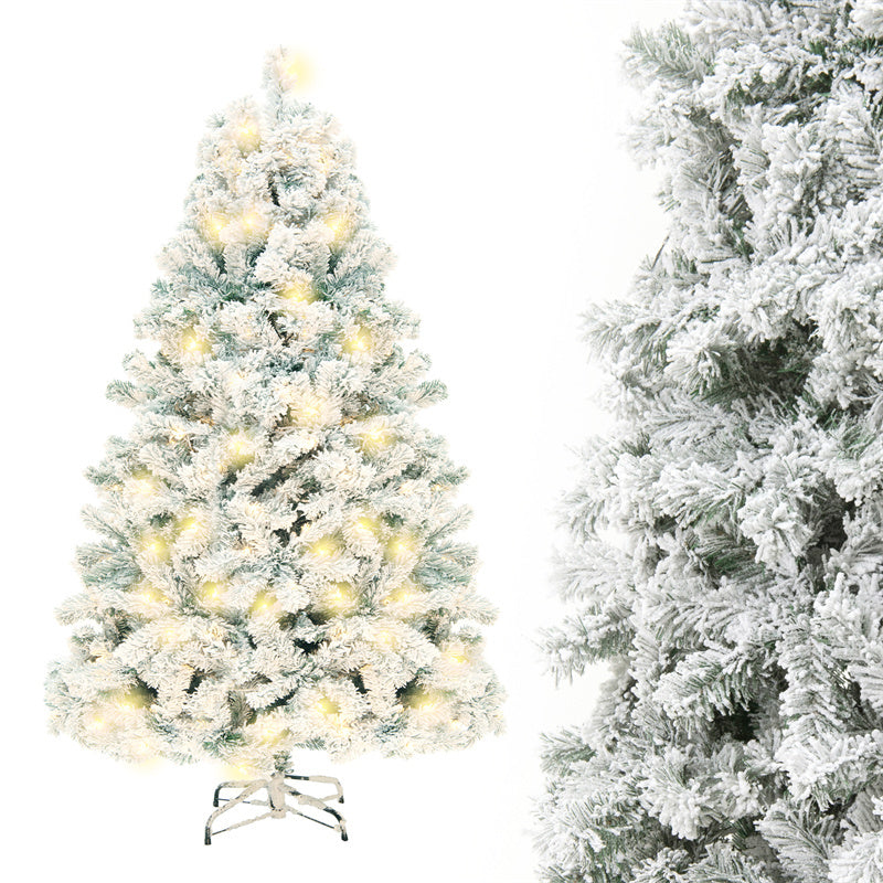 PVC Snow Christmas Tree Decor