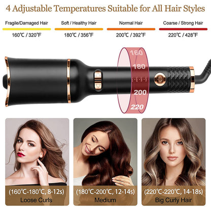 Auto-Rotating Curling Wand Styler