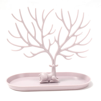 Deer Jewelry Display Stand with Drawer
