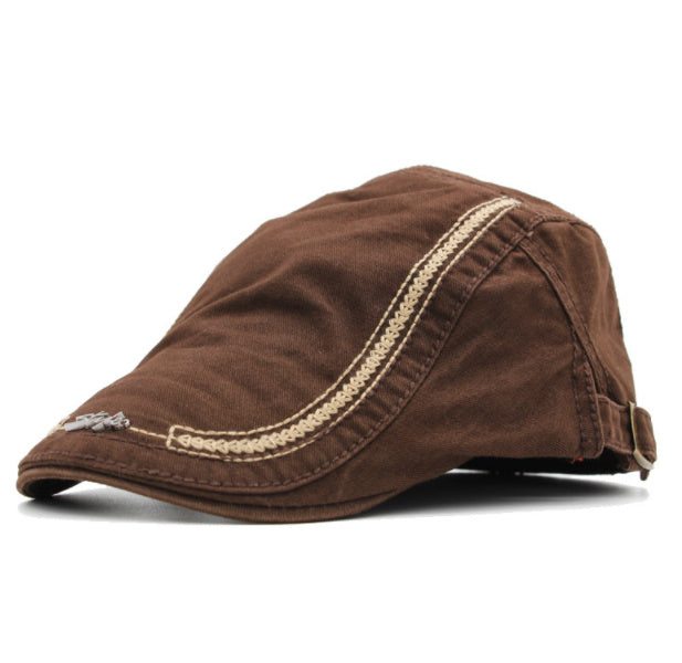 Men's Autumn Winter Sun Protection Peaked Cap