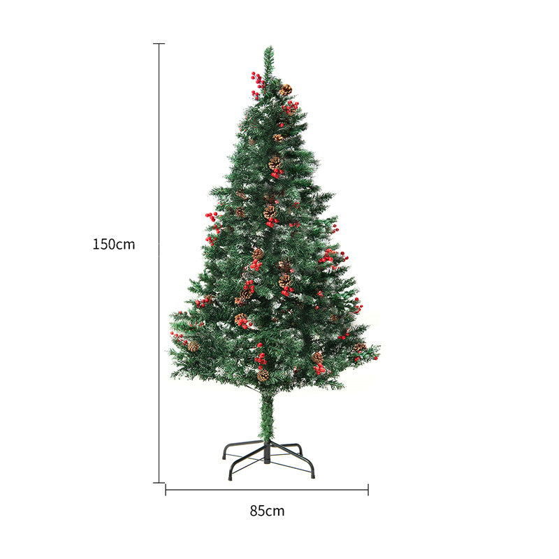 PVC Snow Christmas Tree Decor