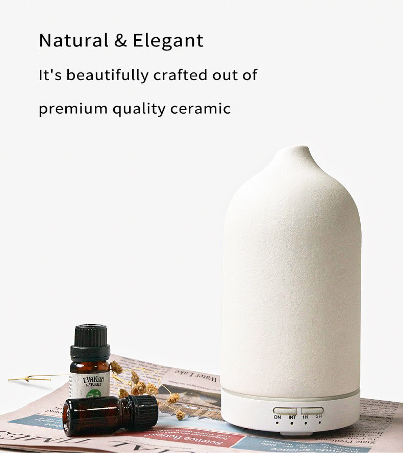 Ceramic Ultrasonic Aroma Diffuser