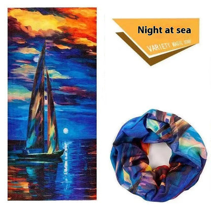 Men's Ice Towel Riding Ice Silk Bandana