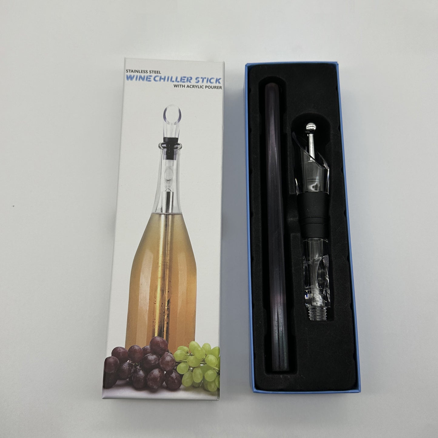 Stainless Steel Wine Bottle Cooler Chilling Stick