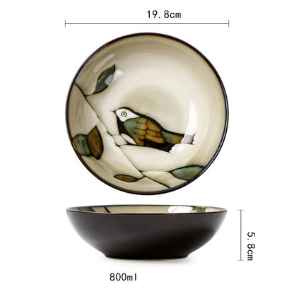 Japanese Ceramic Individuality Bowls Dishes