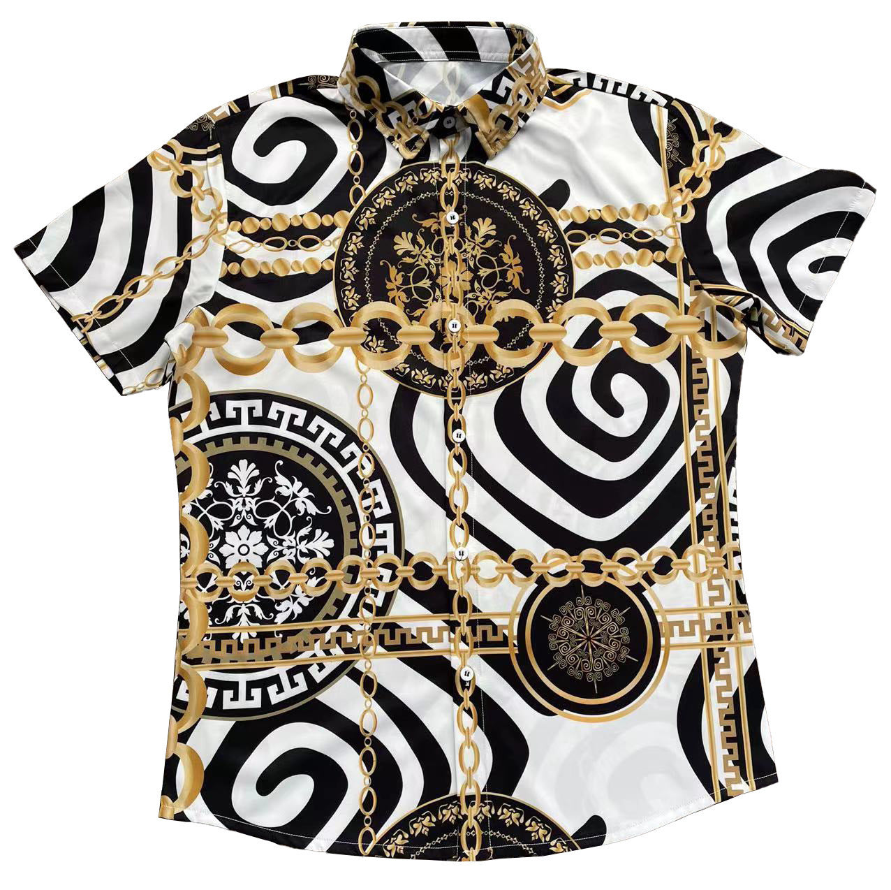 Men's 3D Printed Casual Summer Beach Shirt