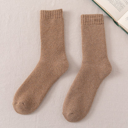 Winter Warm Wool Fleece Lined Mens Socks