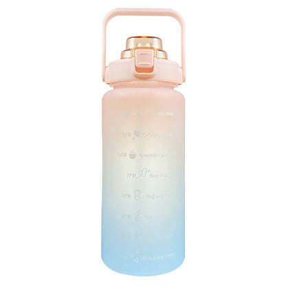 2-Liter Portable Water Bottle Summer Cup