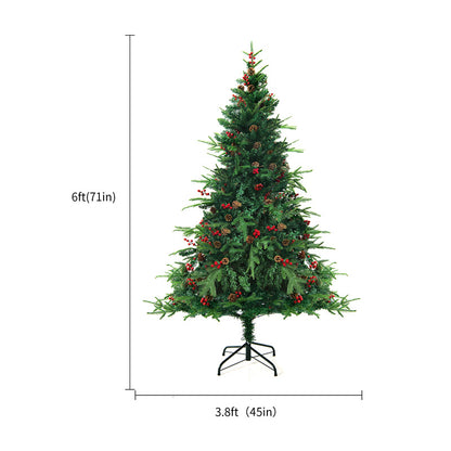 PVC Snow Christmas Tree Decor