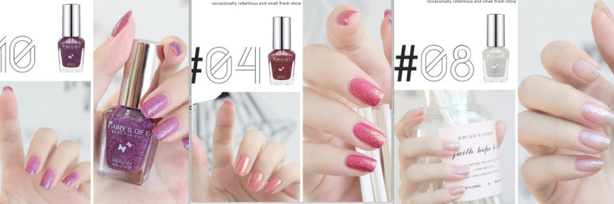 Water-Based Tear-Free Transparent Nail Polish