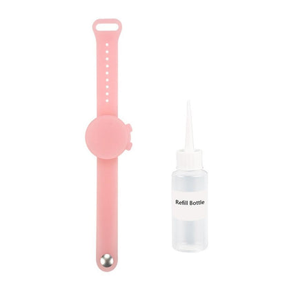 Outdoor Silicone Hand Sanitizer Bracelet Dispenser