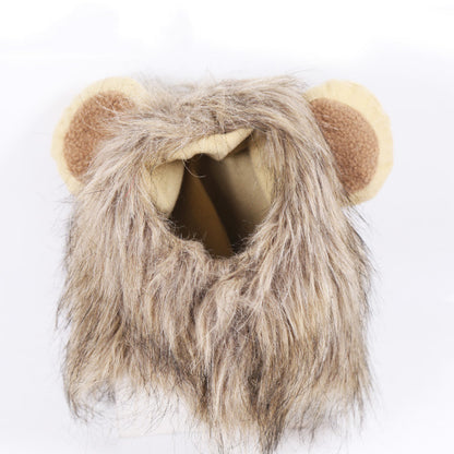 Lion Turns Into Halloween Ghost Pet
