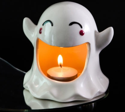 Halloween Ghost Festival Ceramic Craft Ornament