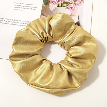 Ponytail New PU Large Intestine Hair Ring