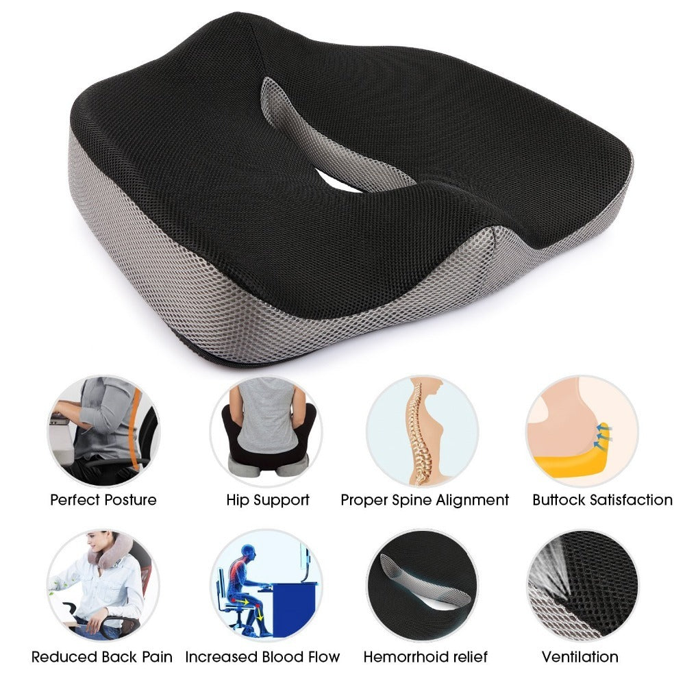 Orthopedic Memory Foam Tailbone Cushion