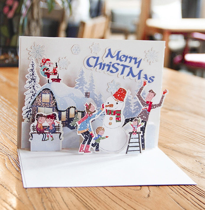 Wholesale 3D Christmas Greeting Card