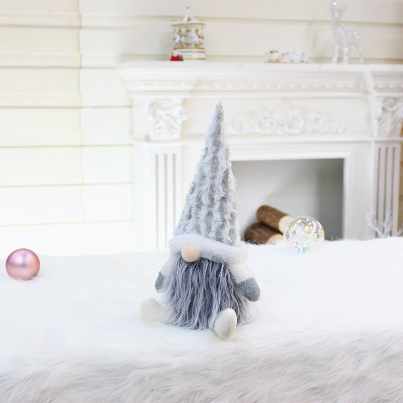 Christmas Telescopic Faceless Doll Decoration