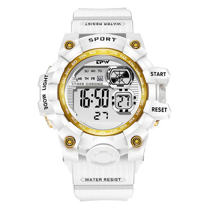 In Stock LED Electronic Waterproof Watch for Ladies