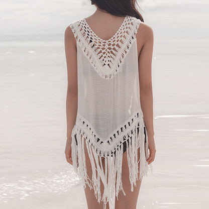 Sexy Tassel Beach Cover-Up - Swimwear Tunic
