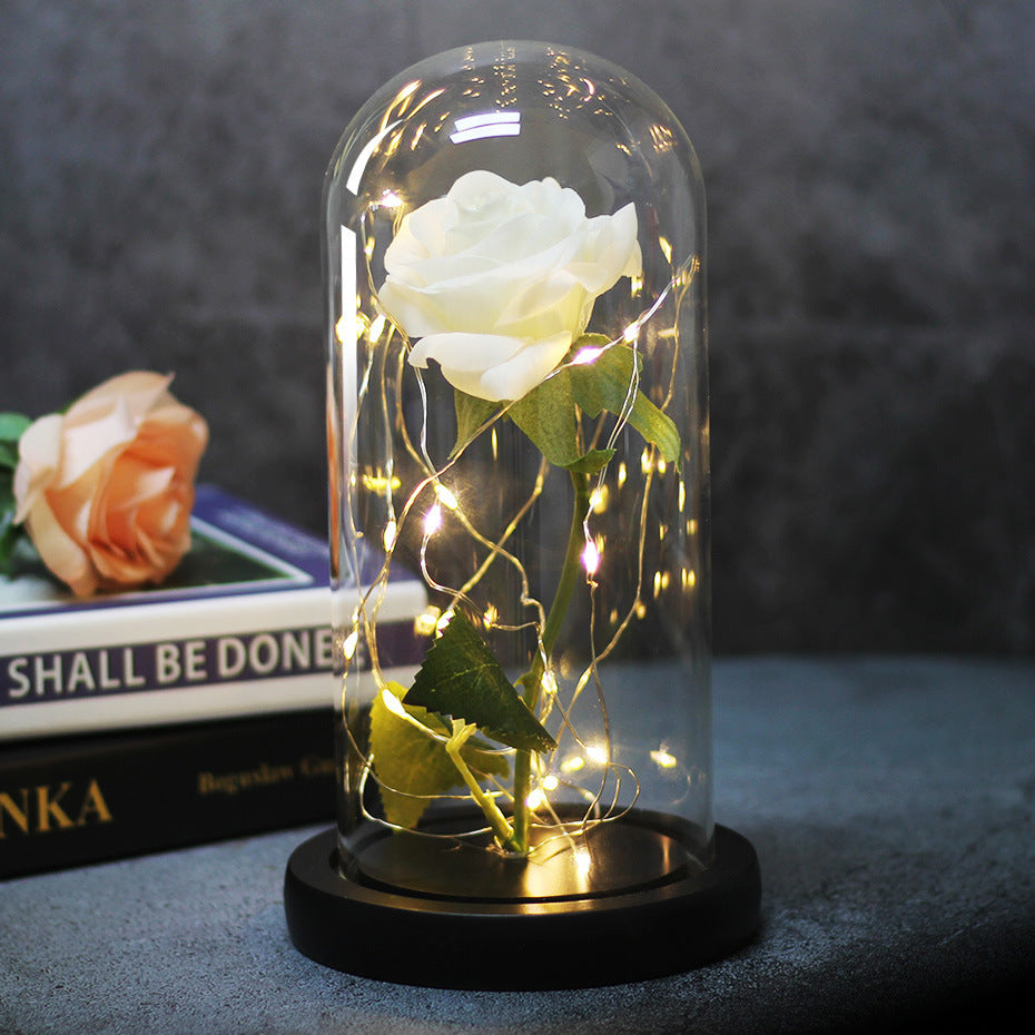 Enchanted Forever Rose LED Christmas Decor