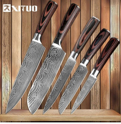Carpenter's 6 or 8 Piece Knife Set