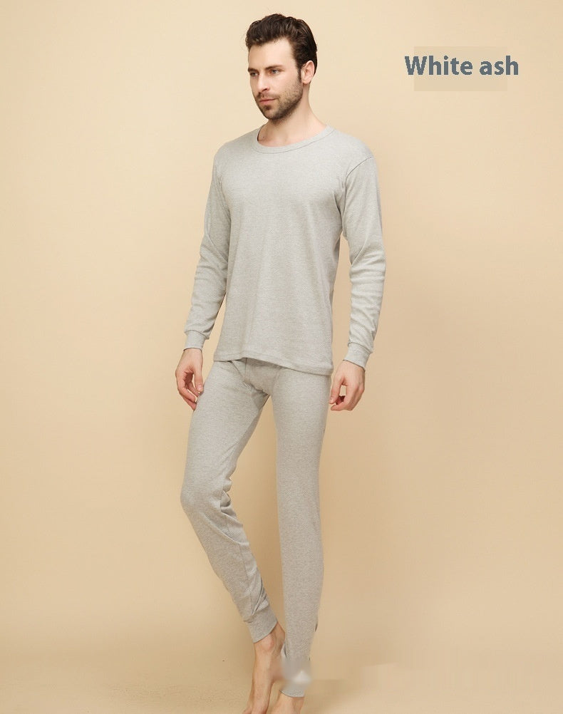 Men's Thick Cotton Thermal Underwear Suit