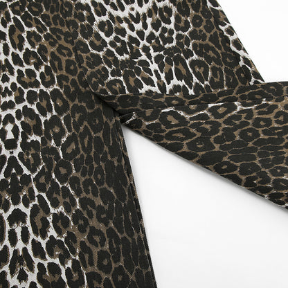 Leopard Ankle Skirt