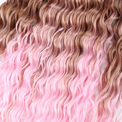 European  American Russian Chemical Fiber Wigs