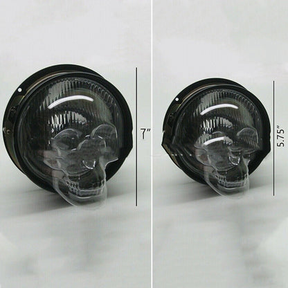 Universal Skull Headlight Cover for Car Truck Motorcycle